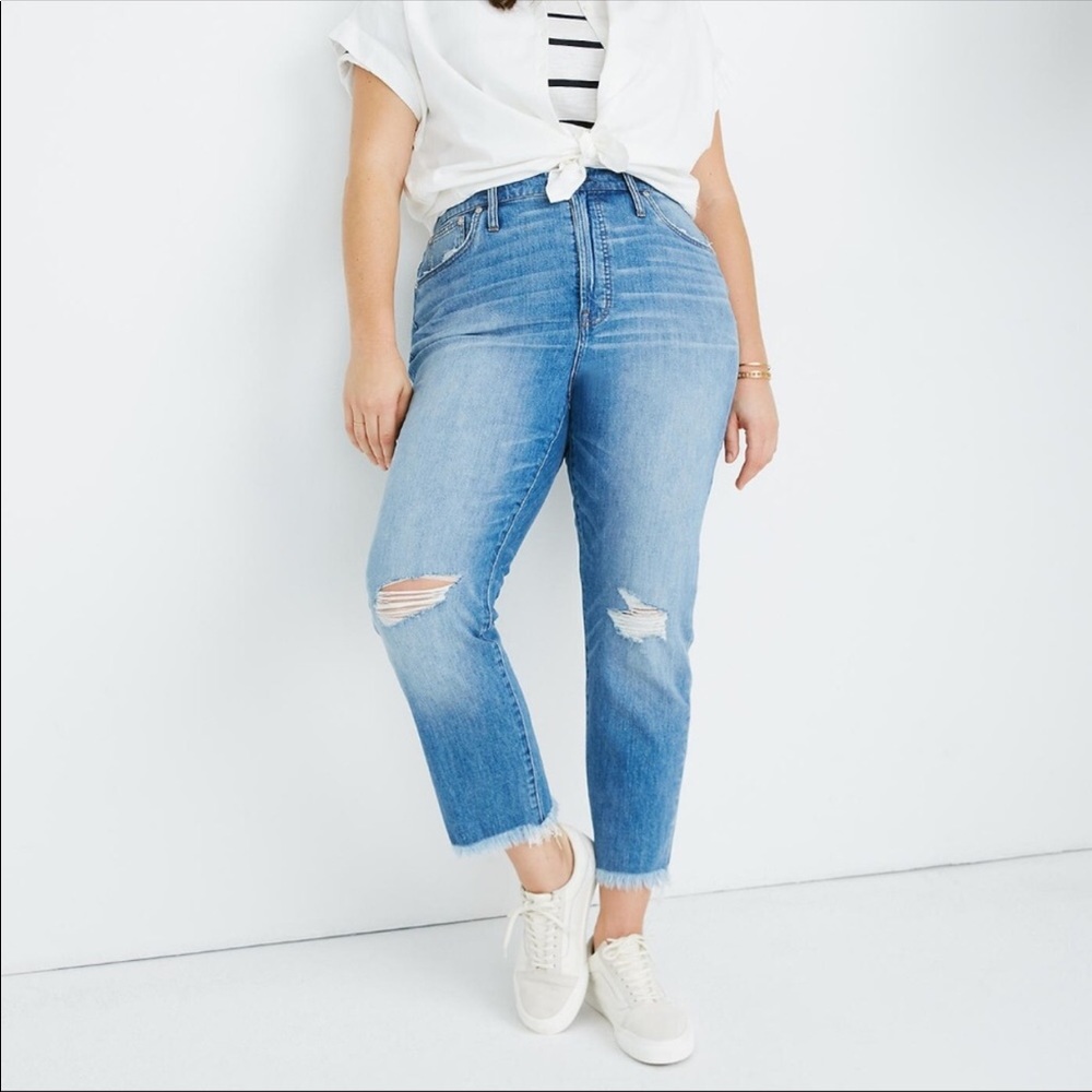 NWT Madewell Perfect Vintage Jean in Parnell wash